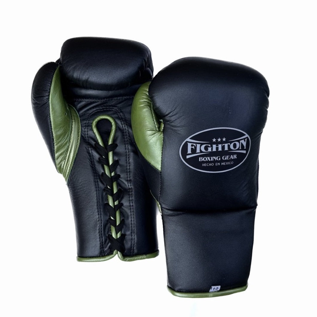 Green/Black 10oz Fight Gloves